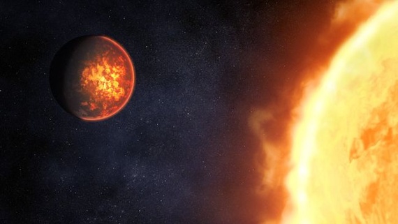 The surface of this exoplanet is hotter than some stars