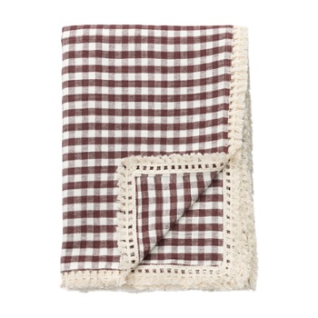 Grid 1, McGee & Co., Gingham Tablecloth, $128