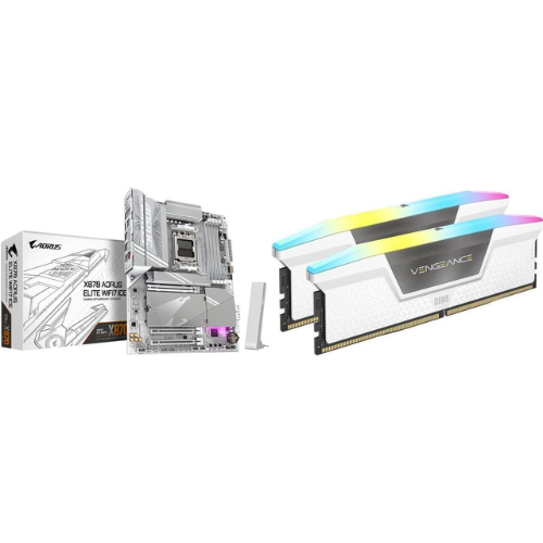 Combo: 32GB Corsair Vengeance DDR5 & Gigabyte X870 Aorus Elite Wifi7 Ice: was $699.98 now $514.99 at Newegg