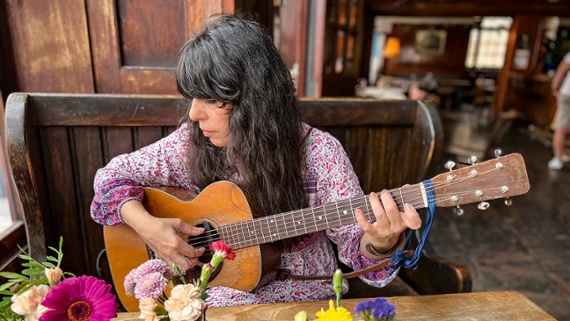 “We wanted to make something that was atmospheric and not mimicking anything else. But, really, this record is about coming out of grief”: Emma Tricca is finding redemption in vintage Martins and fingerstyle folk