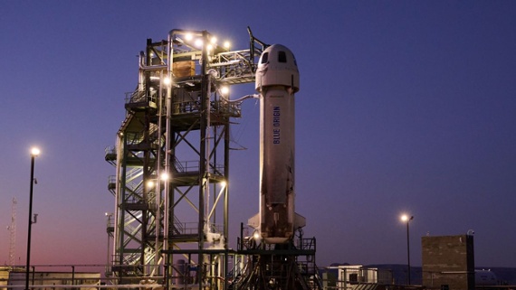 What time is Blue Origin's private NS-26 astronaut launch?