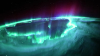 'Cannibal' sun eruption gives departing astronauts their best aurora views yet