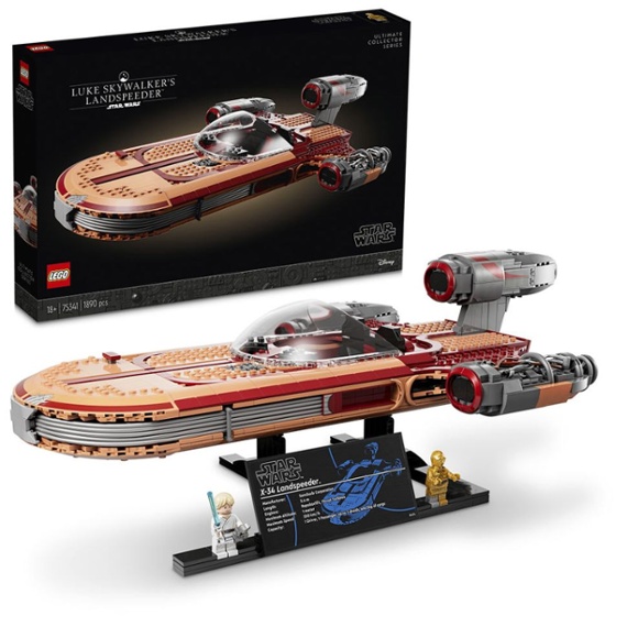 Lego unveils Luke Skywalker's Landspeeder for Star Wars Day
