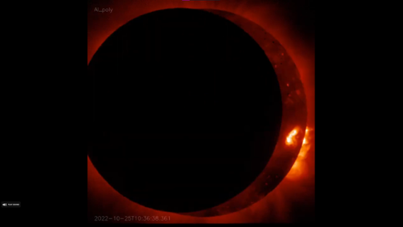 Watch a 'ring of fire' eclipse play out from space in epic new NASA footage