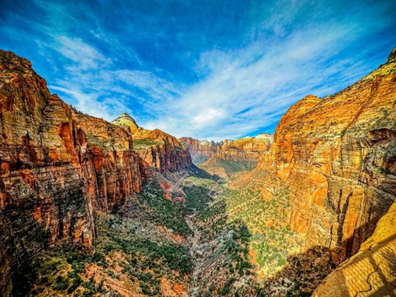 The beauty and majesty of Zion National Park