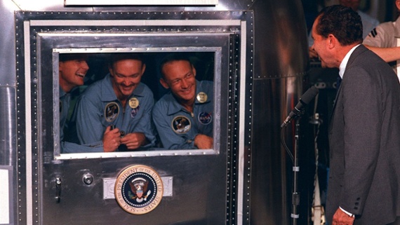 The moon landing was real, but NASA's quarantine was not
