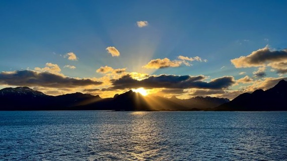 Chasing the midnight sun along Norway's arctic coastline