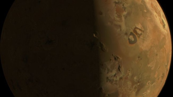 NASA's Juno snaps photos of Jupiter's volcanic moon Io