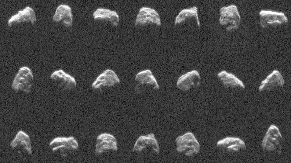 NASA caught footage of 2 asteroids zipping by Earth