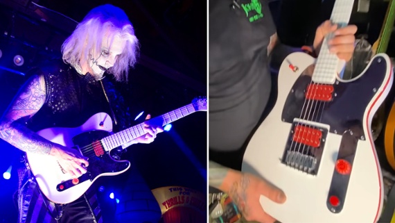 John 5 says his signature Fender Telecaster is coming soon and it's called The Ghost