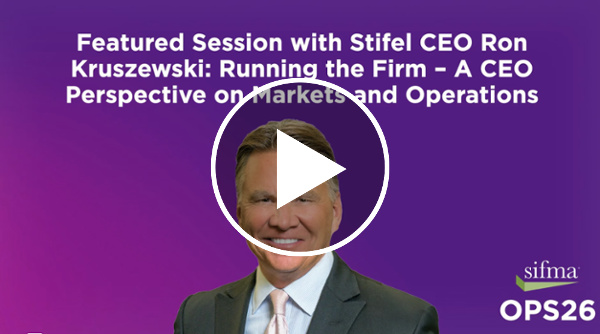 Featured Keynote with Stifel Chairman and CEO Ron Kruszewski
