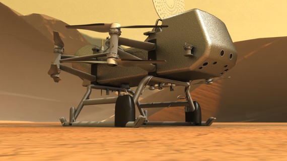 NASA drone could clues to life's origin on Titan