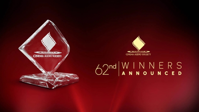 Cinema Audio Society Announces Award Winners