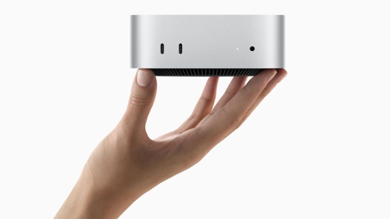 Mac mini M4 is smaller and faster than ever