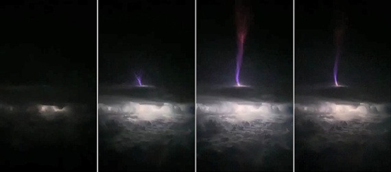 'Gigantic jet' that shot into space may be most powerful lightning bolt ever