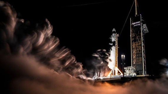 SpaceX fires up rocket ahead of March 1 astronaut launch