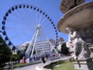 Dinner was served on a Ferris wheel