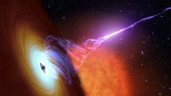 Astronomers have detected one of the biggest black hole jets in the sky