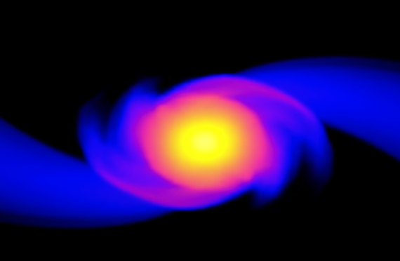 Watch a black hole rip 4 stars to shreds in epic new NASA simulation