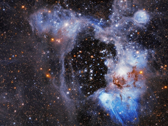 Hubble telescope spots a bizarre 'superbubble' in space