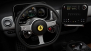 Ferrari Luce interior features custom glass, OLED tech
