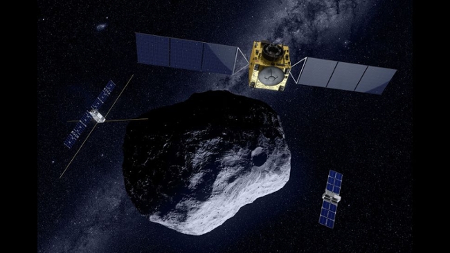 Europe's Hera probe boosts speed toward asteroid