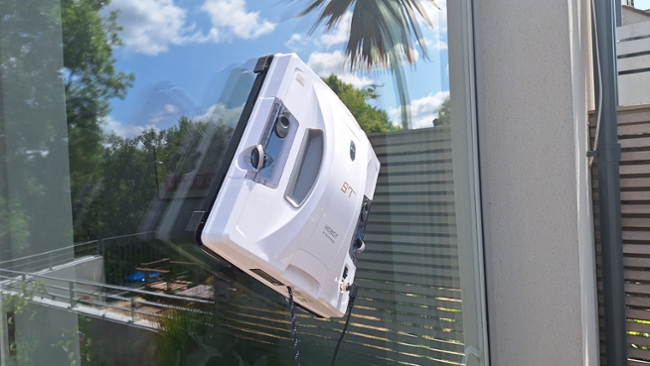 The Hobot S7 Pro window cleaning robot