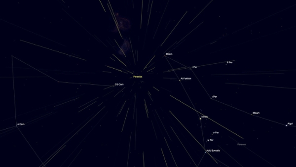 Thursday, Aug. 13 (predawn): The Perseids peak in moonless skies