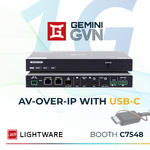 Lightware GVN &ndash; 1G AV-over-IP with USB-C