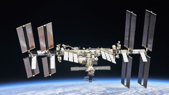 Space station maneuvers to avoid collision with satellite