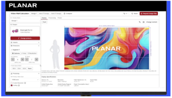 Planar Unveils Next-Generation LED Video Wall Calculator