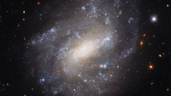 Dracarys! This spiral galaxy in the constellation Draco is helping astronomers measure the universe