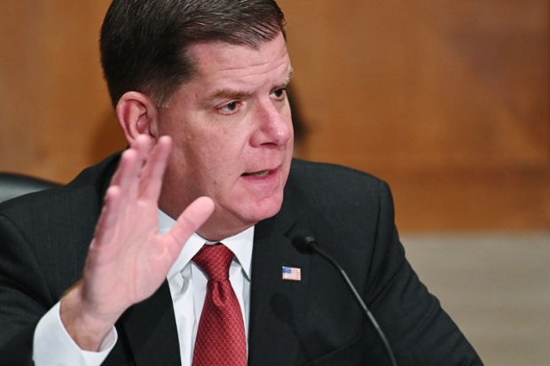 Marty Walsh wins confirmation as Labor secretary