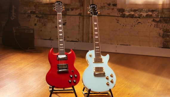 Epiphone unveils beginner-friendly new Power Players Les Paul and SG electric guitars