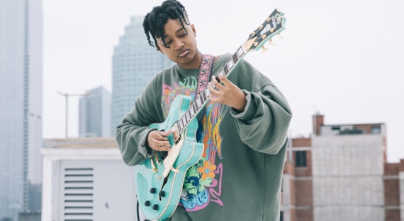 D'Angelico teams up with neo-soul guitar standout Melanie Faye for new signature Deluxe DC guitar