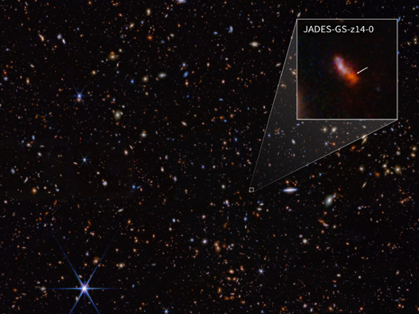 James Webb Space Telescope spots the most distant galaxy ever