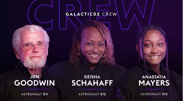 Meet the crew of Virgin Galactic's Galactic 02 launch