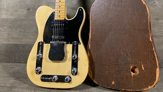 The story of the 1950s Fender “Payola” Telecasters, which featured one of the wildest guitar mods of all time