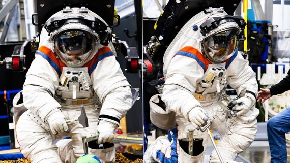 Spacesuits prepped for tests ahead of 2026 lunar landing