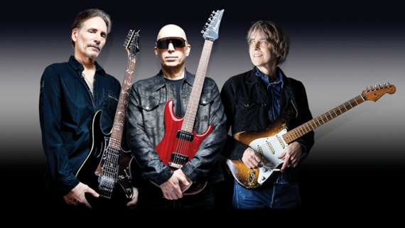 “Virtuosity on the guitar comes in many forms”: Behind the scenes of the inaugural G3 tour with Joe Satriani, Steve Vai, and Eric Johnson