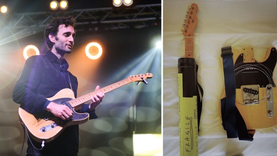 Julian Lage shares a pro tip for traveling with a Telecaster – remove the neck completely