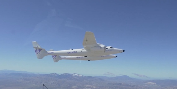 Virgin Galactic carrier plane flies for 1st time since 2021