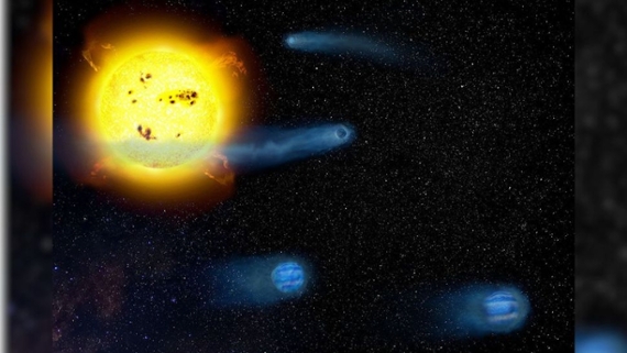 How super-Earths form: stellar radiation strips planets