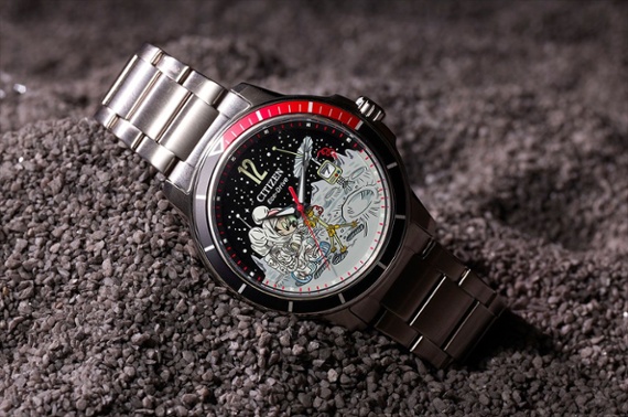 Mickey Mouse celebrates Space Age on Citizen watch