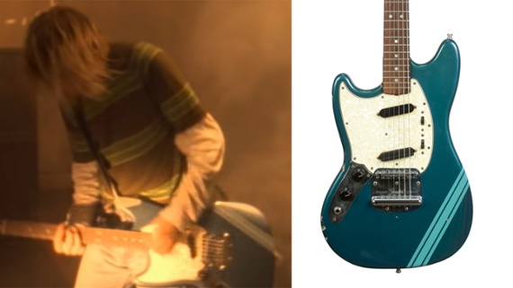 Kurt Cobain’s Smells Like Teen Spirit Fender Mustang is going up for auction