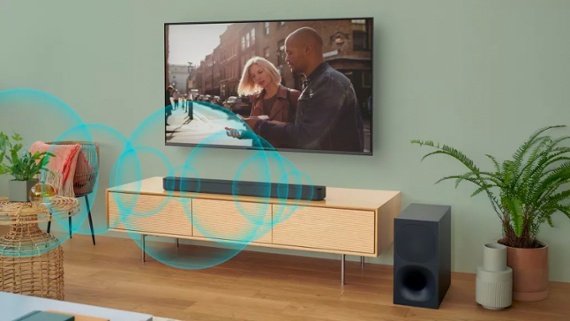 New Sony 2.1 soundbar offers 5.1 surround sound