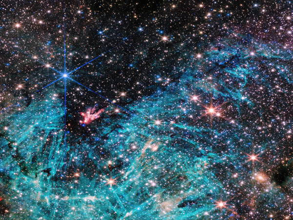 Webb discovers star factory near Milky Way's black hole