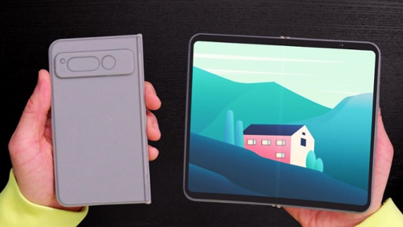 Google Pixel Fold design and features teased with new leaked dummy unit