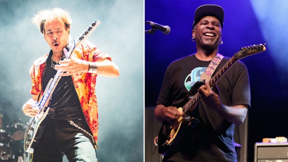 Hear Steve Vai and Vernon Reid trade volcanic, high-wire shred licks in a new studio remake of Living Colour's Cult of Personality