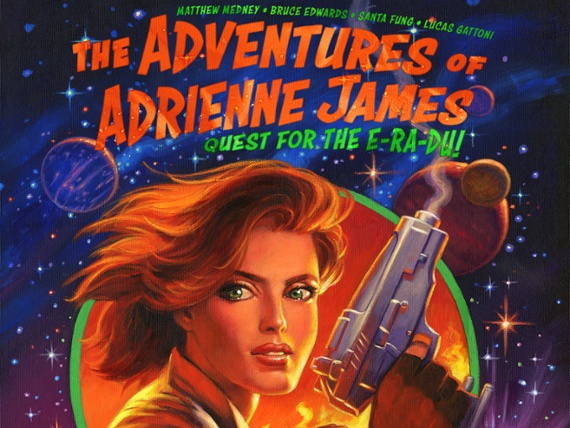 Exclusive Q&A: Heavy Metal CEO Matt Medney on his colorful new sci-fi comic book series 'The Adventures of Adrienne James'